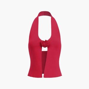 Commense Rosette Knit Top